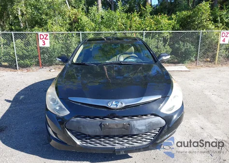 2013 Hyundai Sonata Hybrid Limited z USA, uszkodzony, nr VIN KMHEC4A40DA067344